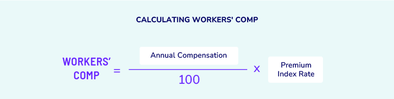 workers comp calculation