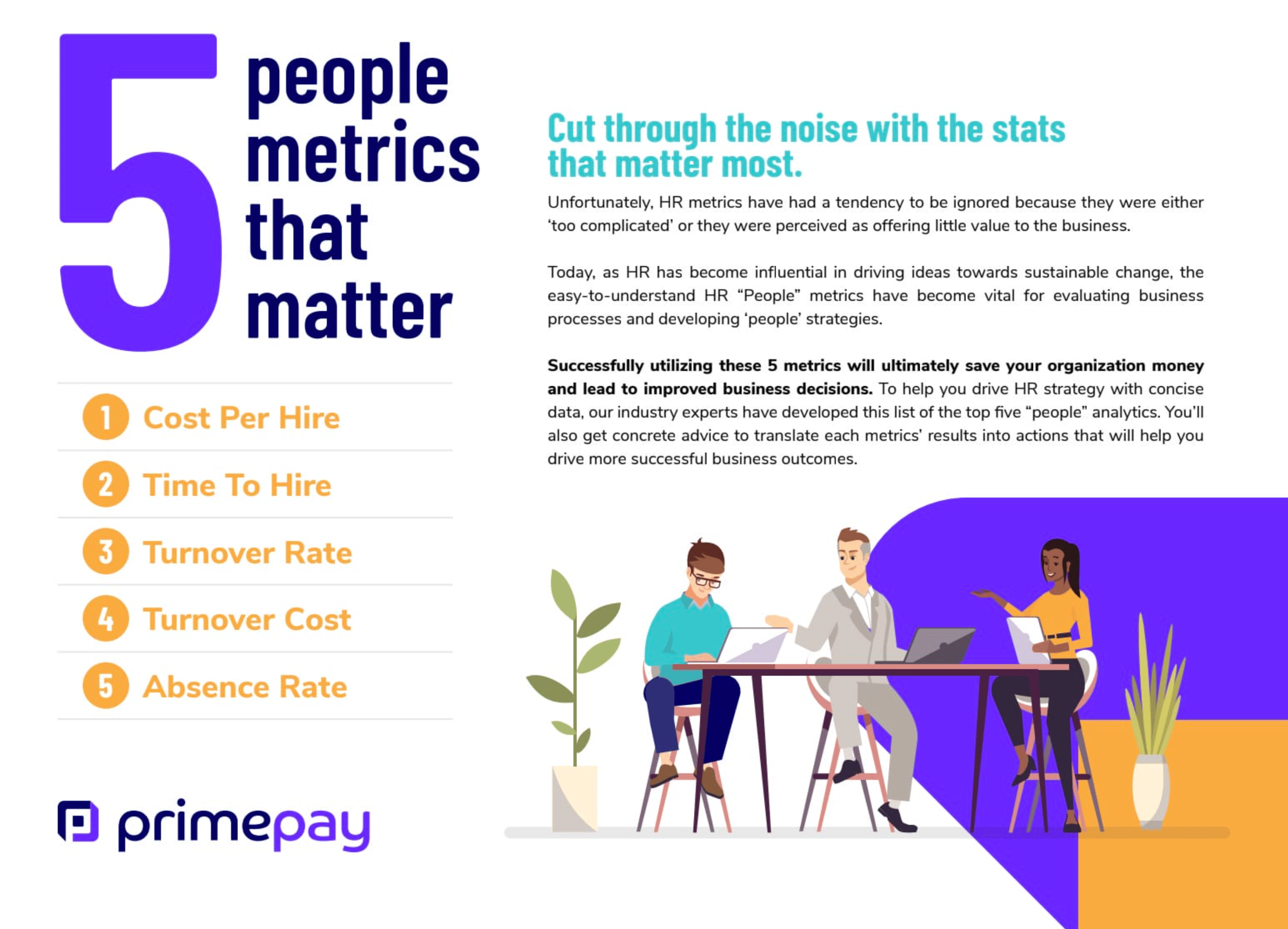 5 People Metrics that Matter white paper cover image.