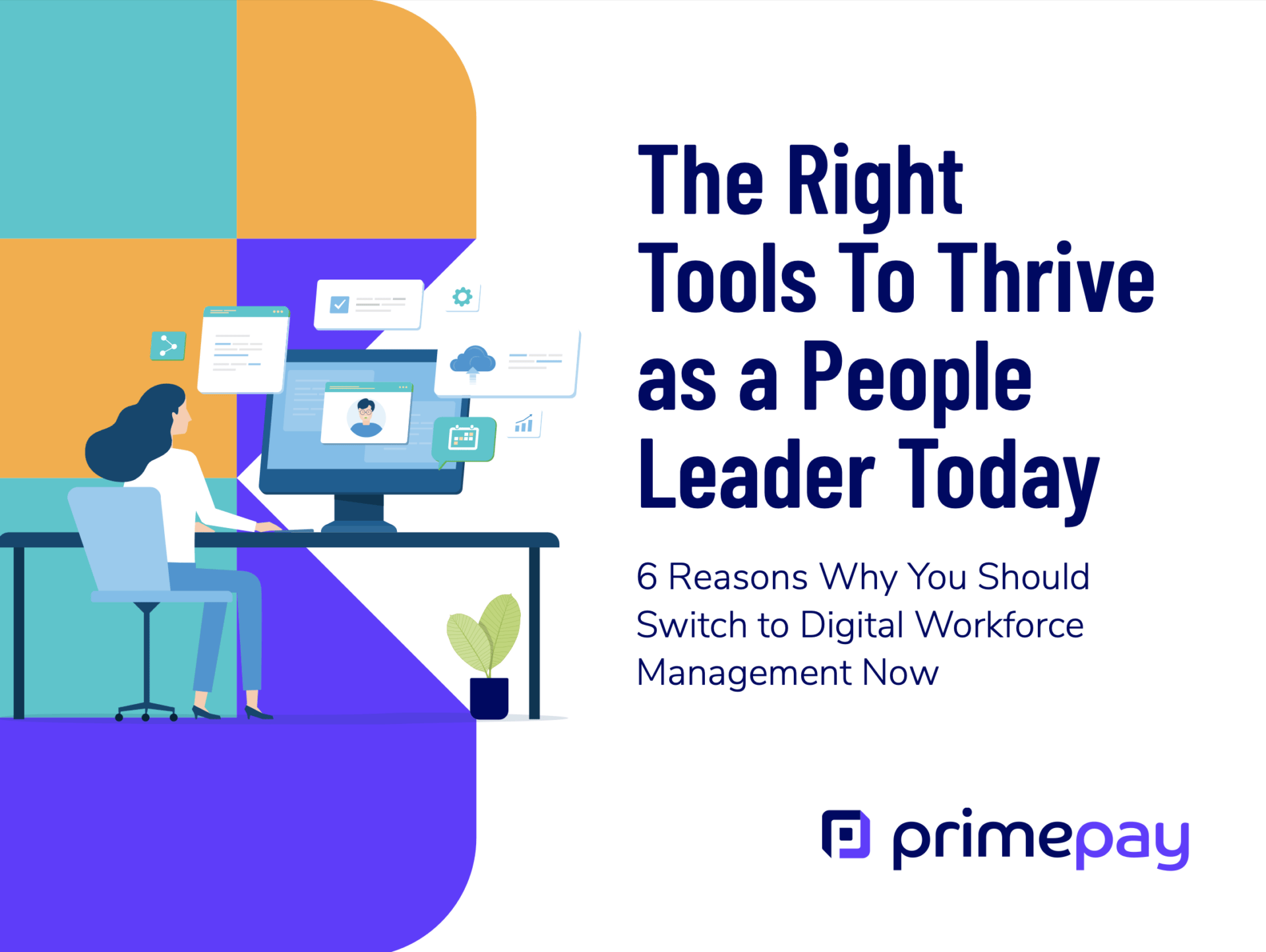 Right Tools to Thrive as a People Leader white paper cover image.