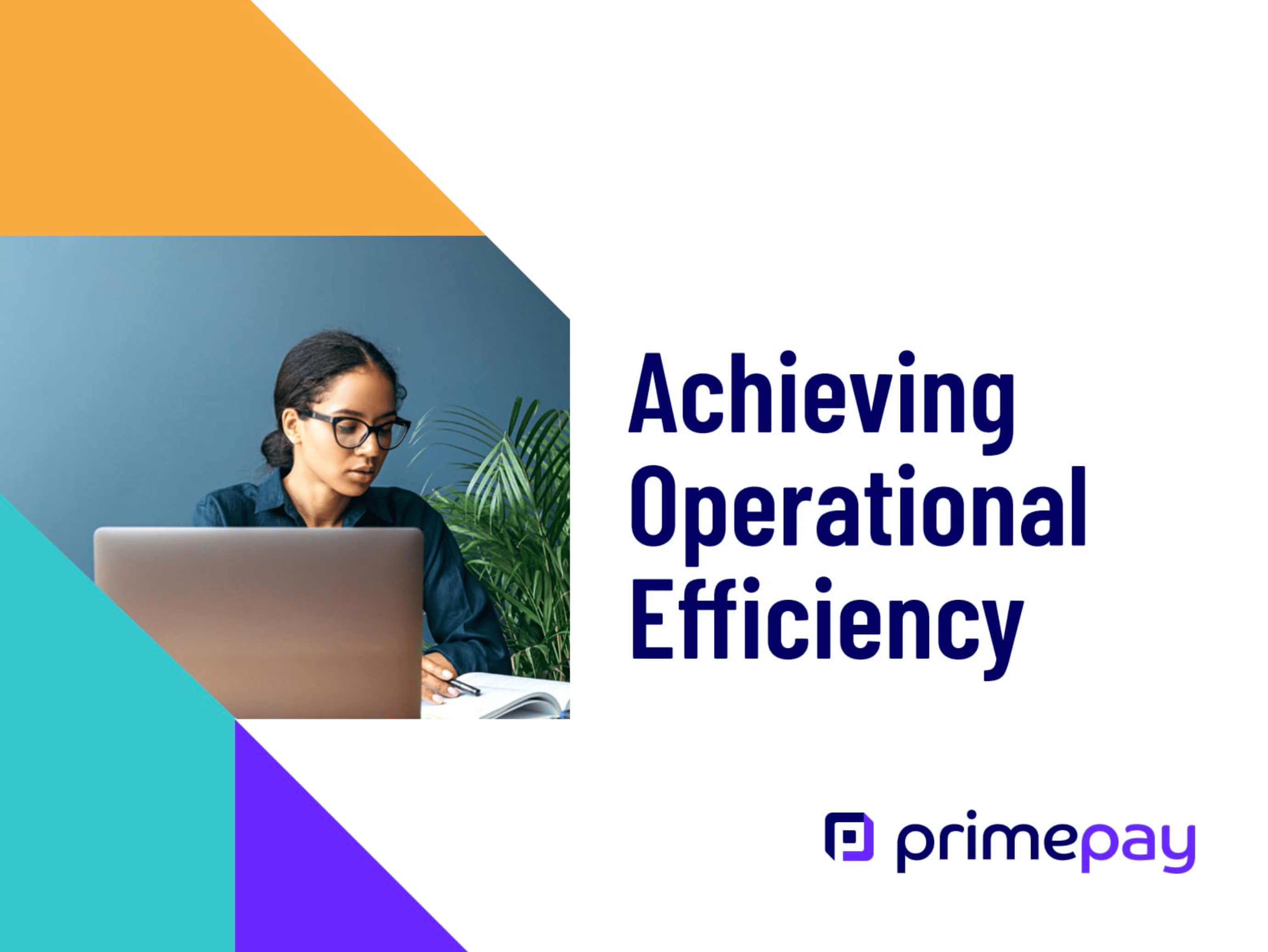 Power of Operational Efficiency white paper cover image.