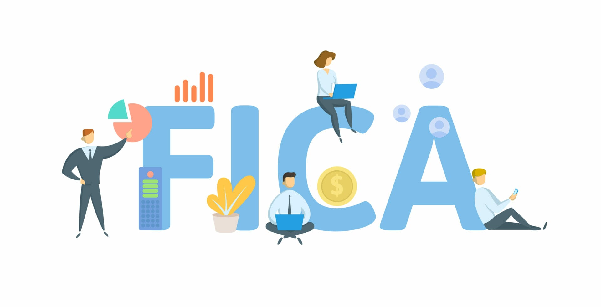 Fica spelled out graphically