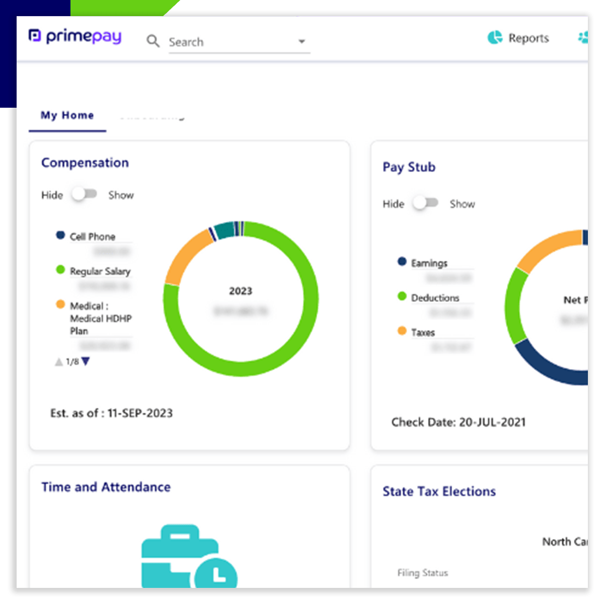 product shot of primepay administrative area