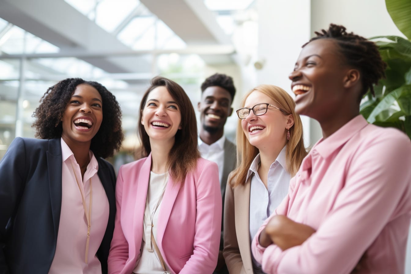 Group of human resource professionals celebrating HR Professional Day.